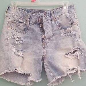 AEO destroyed tomgirl shorts